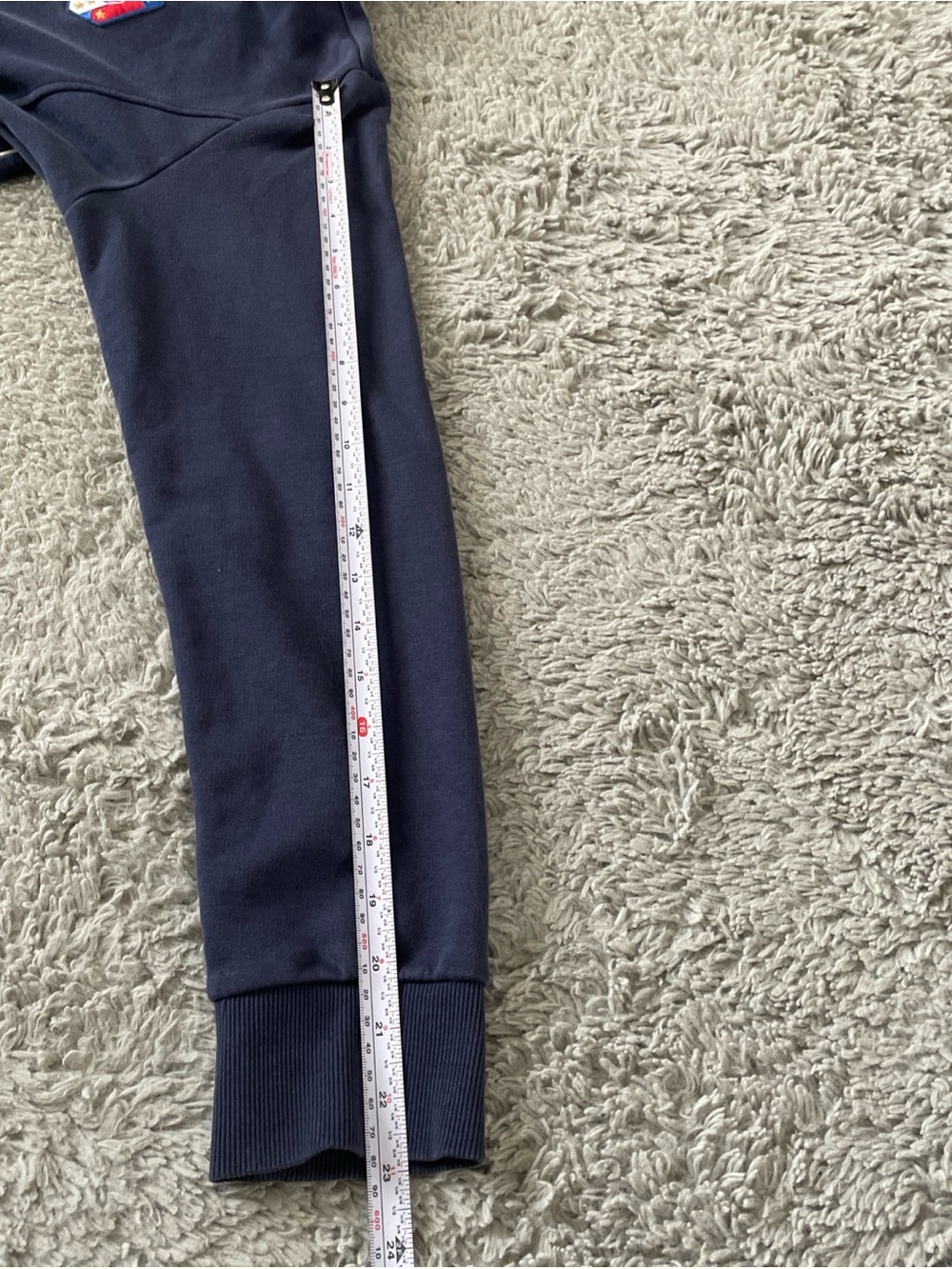 PUMA Italy Italia National Team Soccer Track Jacket Womens Medium Navy Blue Zip - Picture 8 of 10